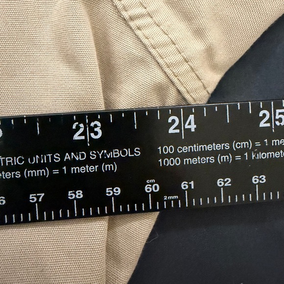 Vintage London Fog Mens 44 Regular Harrington Jacket Beige Zip Out Coat - Picture 9 of 10